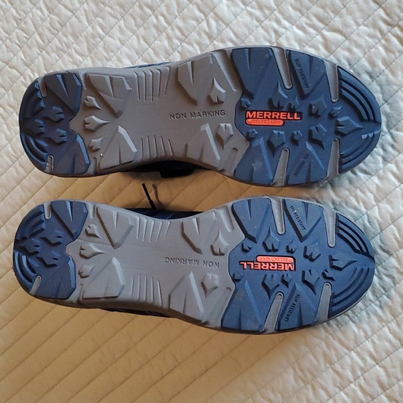 Merrell Fullbench Superlite AT Shoes, Size 13W, Blue - Picture 3 of 5